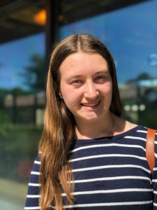 Genevieve Franck, Mt. Holyoke student,; summer intern 2020